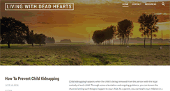 Desktop Screenshot of livingwithdeadhearts.com